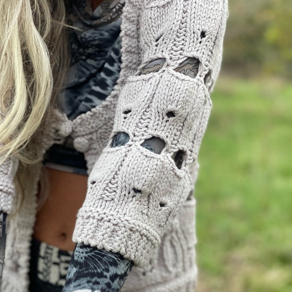 Crew cardigan , Handmade - Picture 6 of 12